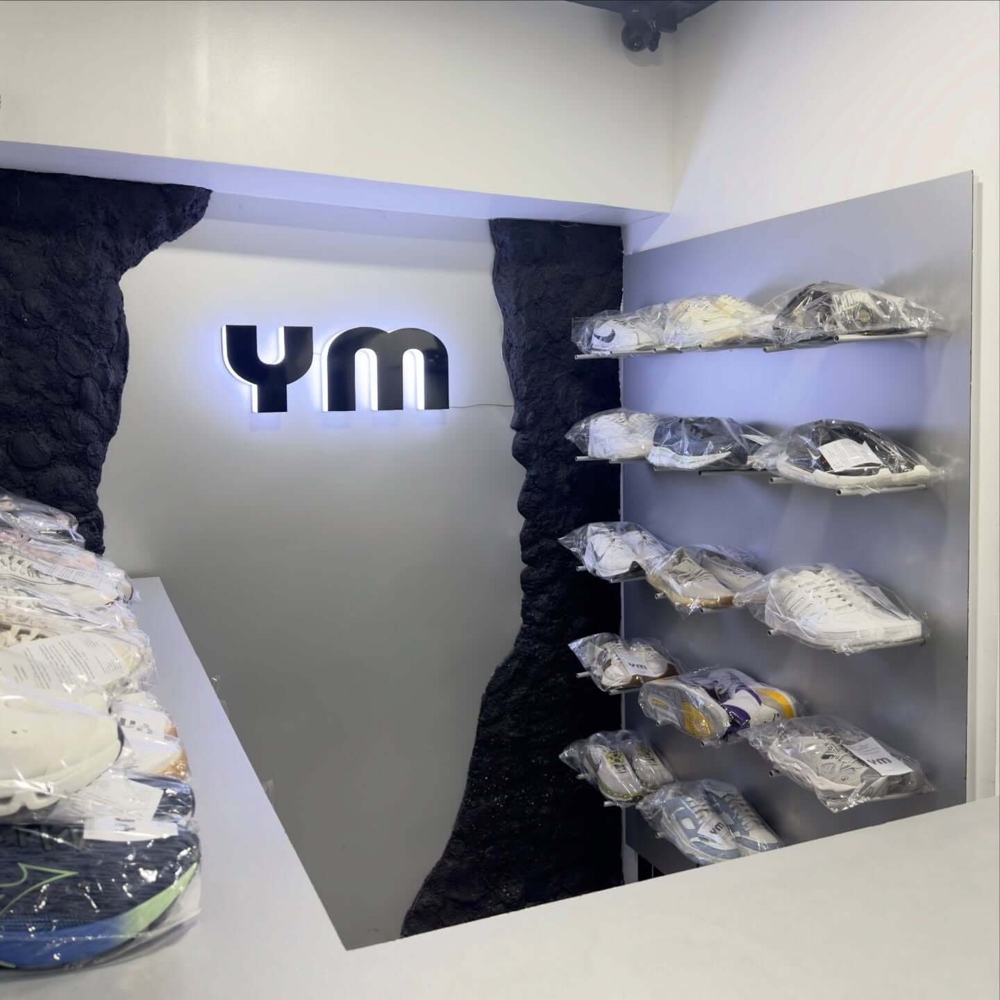 M Shoe Display